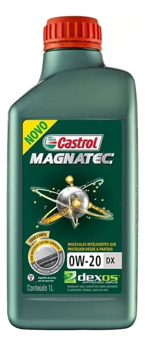 Óleo Castrol Magnatec 0w20 Dexos 1 Gen2 Sintético Api Sn 1l