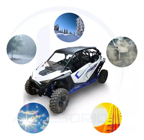 Funda Impermeable Utv Polaris Rzr Yamaha 4 Plazas
