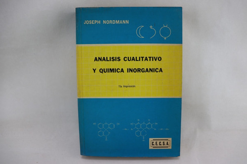 L5952 Nordmann -- Analisis Cualitativo Y Quimica Inorganica