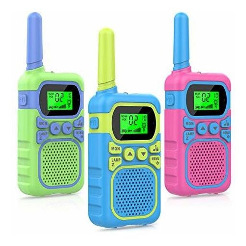 Walkie Talkie - Walkie Talkies For Kids 3 Pack, 2 Way Radio 