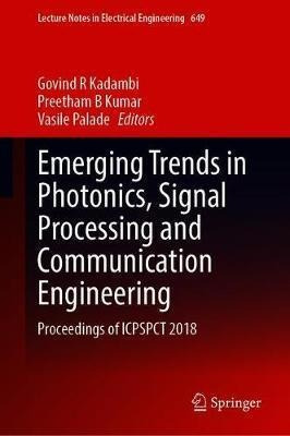 Libro Emerging Trends In Photonics, Signal Processing And...
