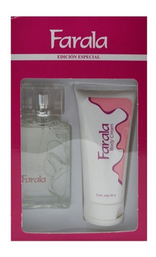 Perfume Farala Edt 50 Ml + Body Cream 80grs Universo Binario