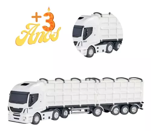 Miniatura Caminhao Iveco Graneleiro Escala 1/30 - Usual em