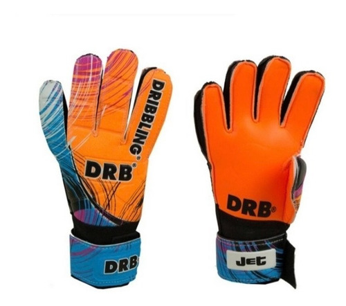 Guantes Arquero Dribbling Jet Talla10 Adulto Naranjos Nuevos