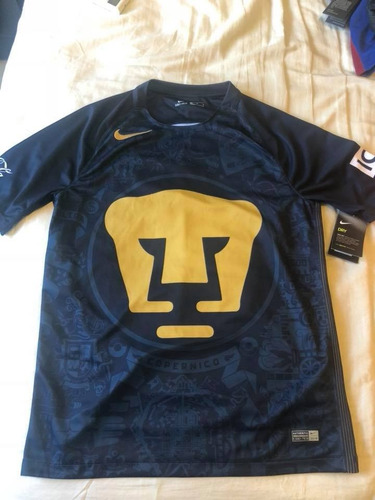 Playera Jersey Pumas Original 16-17 Nombre Y Número A Elegi
