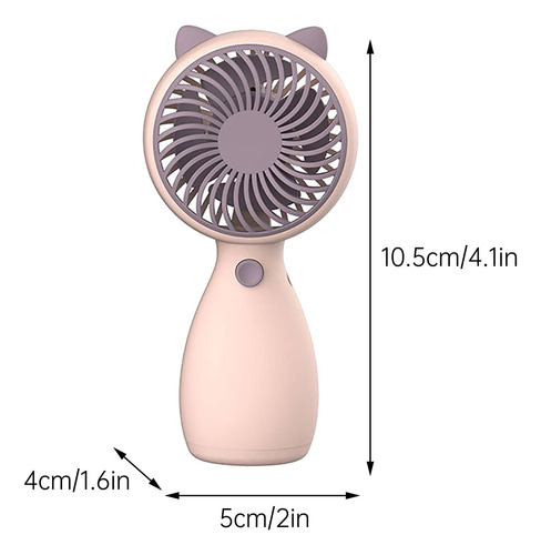 Mini Mano De Estudiante Portátil Recargable G Small Fan