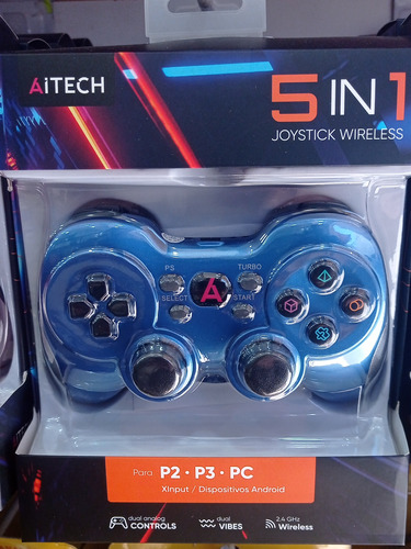 Joystick Play 2 Inalambrico Pc Android + Receptor Env Gratis