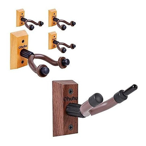 Soportes De Pared Ohuhu Para Guitarras Bajos Y Violin 