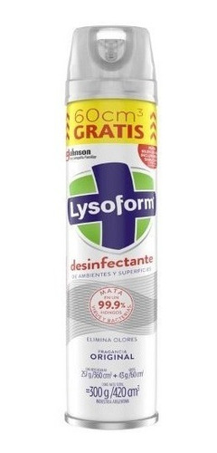 Lysoform Aerosol Original 360ml. + 60 Ml. Gratis