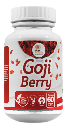 Goji Berry 60 Capsulas 500mg Imunidade