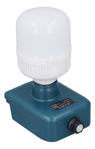 Bombilla Led E27 Alimentada Por Pilas, Funciona Con Brillo A