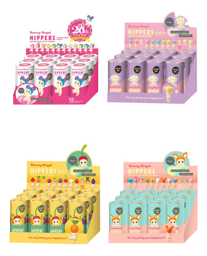 12pz Figura Compatible Con Sonny Angel Hipper Animal Fruta