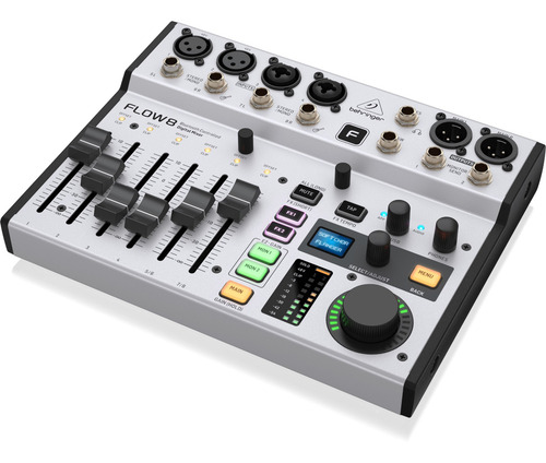 Behringer Flow 8 Mezcladora Digital 8 Canales Usb Bluetooth