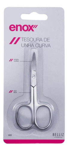 Enox Tesoura P/ Unhas Curva