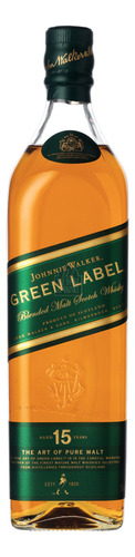 Caja De 6 Whisky Johnnie Walker Blend Green Label 700 Ml