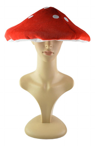 Sombrero De Hongo Disfraz Favor Suministros Gorras Cosplay