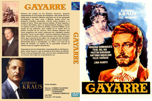 Gayarre - Julian Gayarre - Alfredo Kraus - Dvd