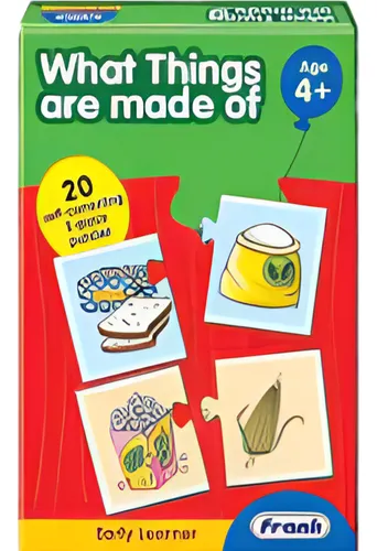 comprar What Things Are Made Of De Que Estan Hechas Las Cosas 40 Pzs