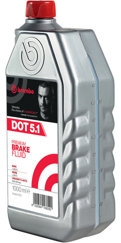 Liquido De Frenos Brembo Dot 5.1 1,000 Ml