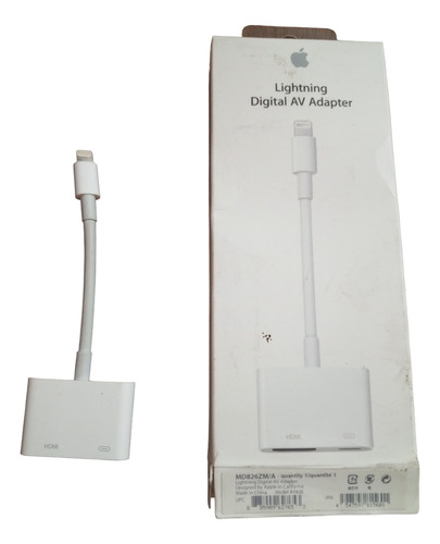 Adaptador Apple Lightning Digital Av