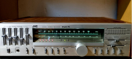 Receiver Jvc R- S33 Am Fm Stereo Hermoso Vintage No Technics