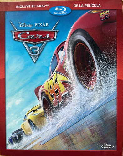 Pelicula Disney Pixar Cars 3 Blu-ray Original