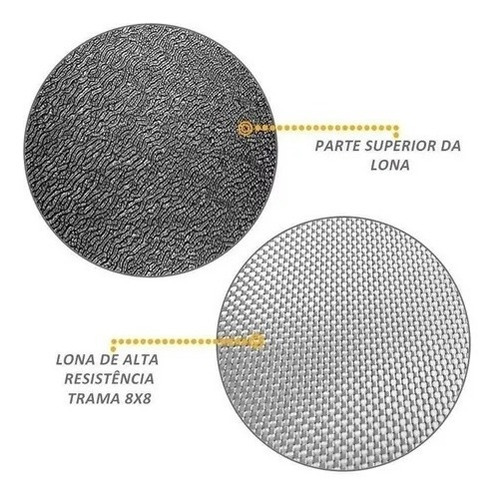 Imagen 3 de 8 de Lona Maritima Flash Cover Saveiro Cabina Extendida 2010 A 19