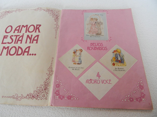Album De Figurinhas - Adoro Você - Sarah Kay - 1984 (Usado)