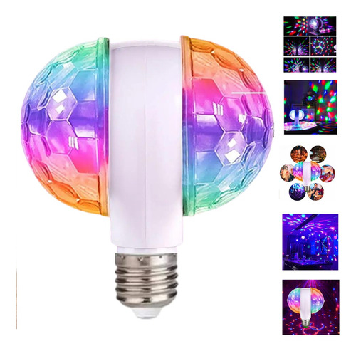 Mini Globo Usb Bola Maluca Mágica Rgb Para Festa Zy7245