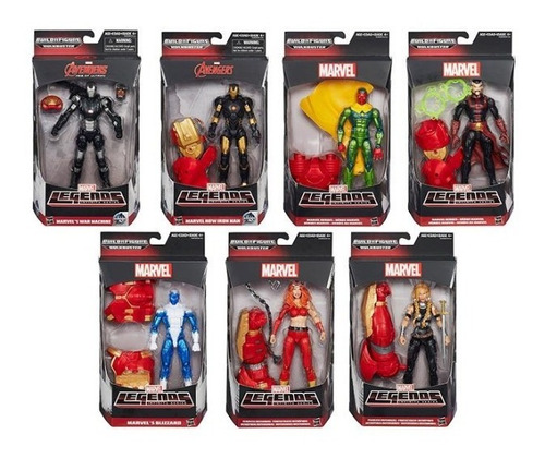 Hulkbuster Baf Marvel Legends Wave Serie De 7 Figuras Iron