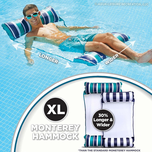 Flotador Salvavidas Inflable Xl Para Alberca De 130x80 Cm