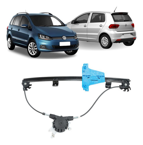 Maquina Vidro Dianteira Eletrica Fox 2003 A 2021 4 Portas Le