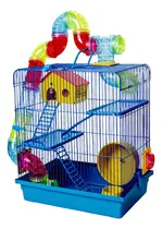 Comprar Hamster 3 Andares Gaiola Tubo Roda De Exercício\u002Fe Outros