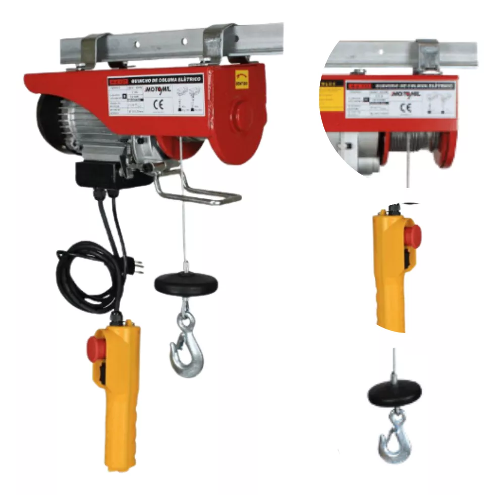 Terceira imagem para pesquisa de talha eletrica 500 kg