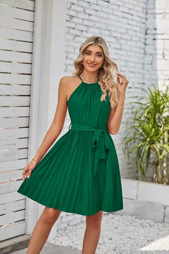 Vestido de tiras corto hotsell