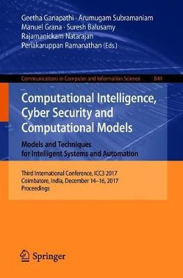 Libro Computational Intelligence, Cyber Security And Comp...