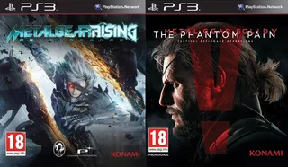 Metal Gear Rising + Metal Gear V Phantom Pain ~ Ps3 Español