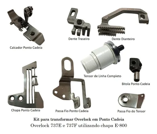 Kit Completo De 4 Hilos Overlock Linea F Tipo Siruba Anysew