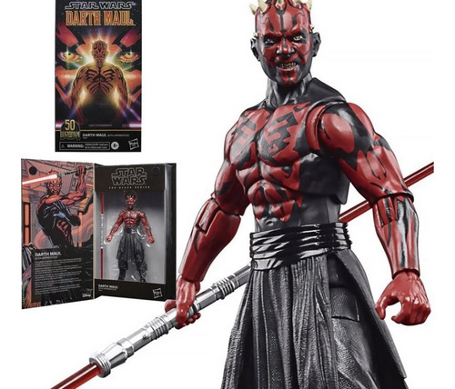Figura Darth Maul Sith Apprentice Star Wars The Black Series