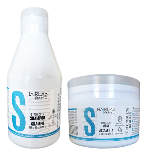 Salerm Kit Shampoo 300ml Y Mascarilla 250ml Dermocalmante