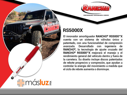 1*amortiguador Rs5000x 42.199 Cm Izq/der Del Yukon 00