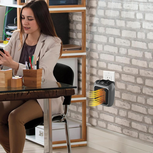 Mini Calefactor Eléctrico De Aire Calentador Portatil 800w