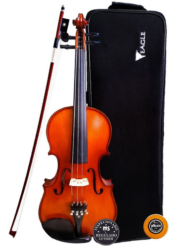 Violino Eagle Ve244 + Case + Breu + Arco Oferta!