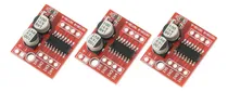 Comprar Mini Módulo Puente H L298n Controlador De Motor - 3 Unidades