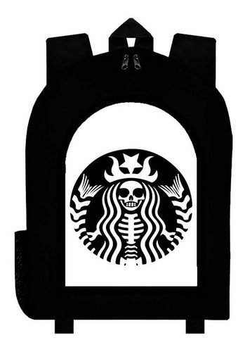 Mochila Negra Cafe  #br710