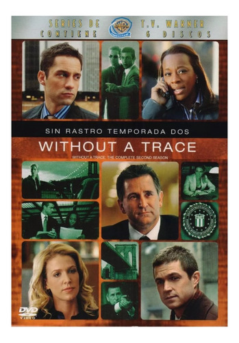 Without A Trace Sin Rastro  Segunda Temporada 2 Serie Dvd