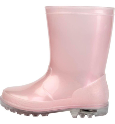 Botas De Lluvia Con Luces Led Niña 1222445 Estampada
