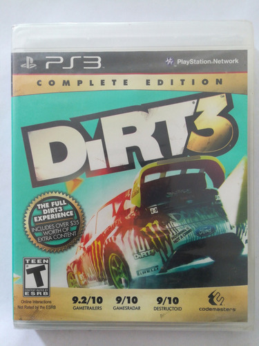 Dirt 3 Complete Edition Ps3 100% Nuevo, Original Y Sellado