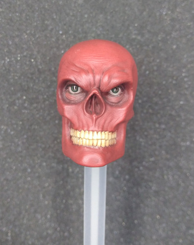 Red Skull: Cráneo Rojo. 1/6 Scale. Sideshow Collectibles (Usado)