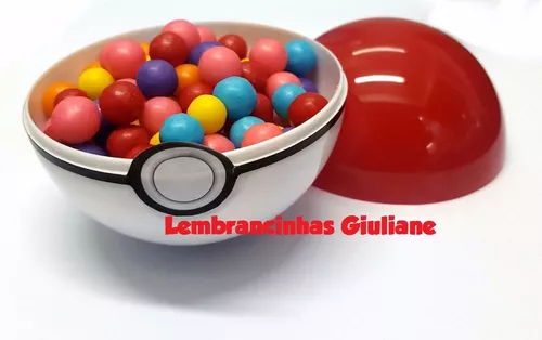 Kit 30 Pokebola Lembrancinhas De Aniversário Pokemon Mini